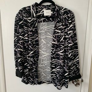 Aritzia talula patterned blazer size 4